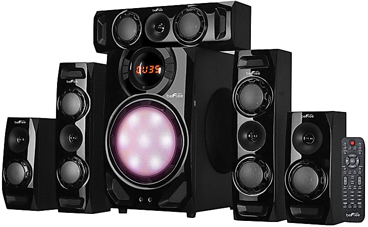 BeFree Sound 5.1-Channel Surround Sound Bluetooth® Speaker System, 99595509M