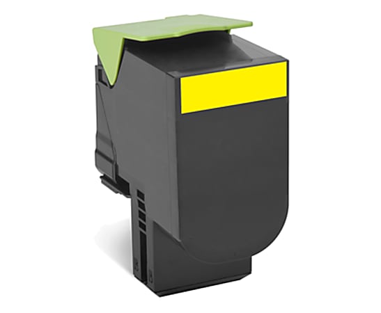 Lexmark™ 80C1SY0 Yellow Return Program Toner Cartridge