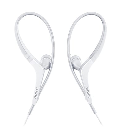 Sony® Sport In-Ear Headphones, White, MDRAS410AP/W