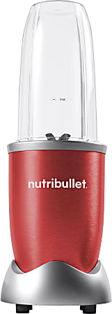 NutriBullet Pro 900 Watt Hi-Speed Blender/Mixer Twist and Blend 14-Piece  Set (Matte Cinnamon) Dark Red