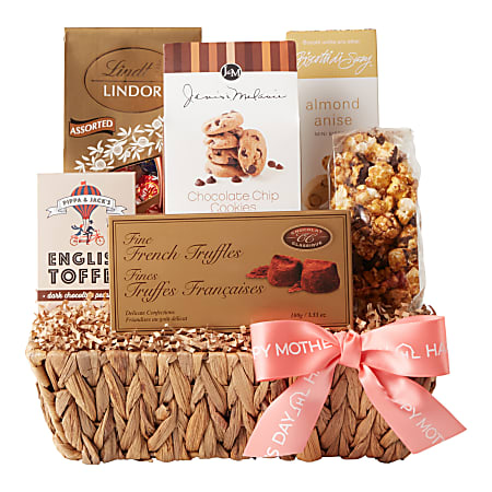 Givens Mother's Day Chocolate Gift Basket, Multicolor