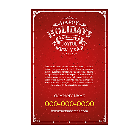 BANNERV RED HOLIDAY