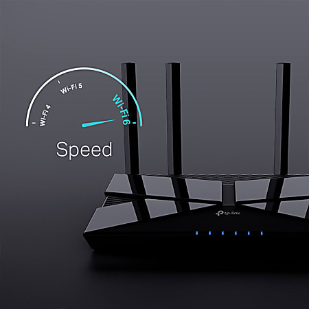 TP LINK Archer AX1800 Wi Fi 6 Dual Band Wireless Router