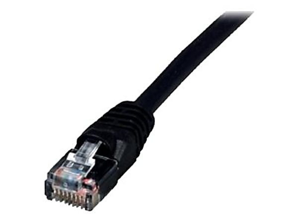 Comprehensive HR Pro - Patch cable - RJ-45 (M) to RJ-45 (M) - 100 ft - UTP - CAT 5e - molded, snagless, stranded - black