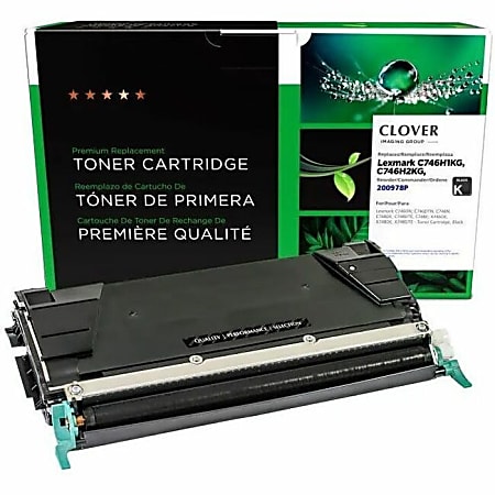 Office Depot® Remanufactured Black Toner Cartridge Replacement For Lexmark™ C746, ODC746B