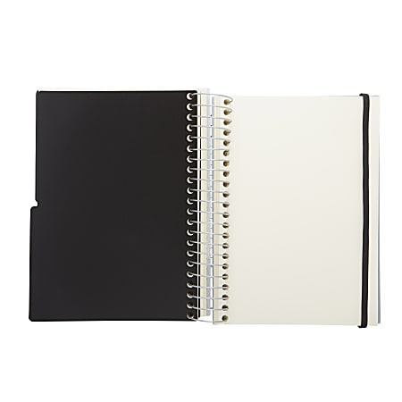 212612 - Laboratory Notebook, Gridded Pages, Black Cover, 100 Page