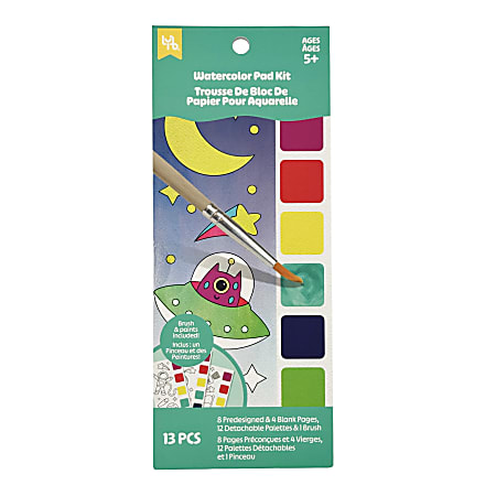 Little Yellow Bicycle&reg; Watercolor Bookmark Kit, Space