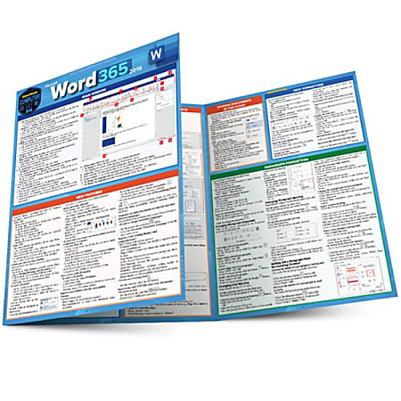 QuickStudy Guide, Microsoft Word, Total Qty 1