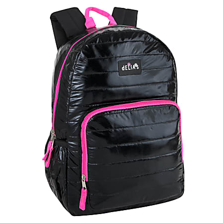Delias School Backpack BlackPink - Office Depot