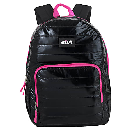 Delias School Backpack BlackPink