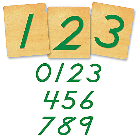 Ellison® Prestige® SureCut™ Number Set, 4", D'Nealian®