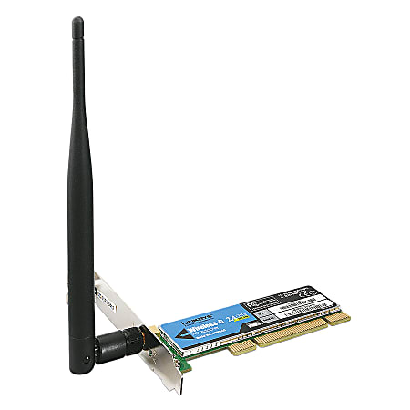 Linksys By Cisco® WMP54G Wireless-G 802.11g PCI Adapter