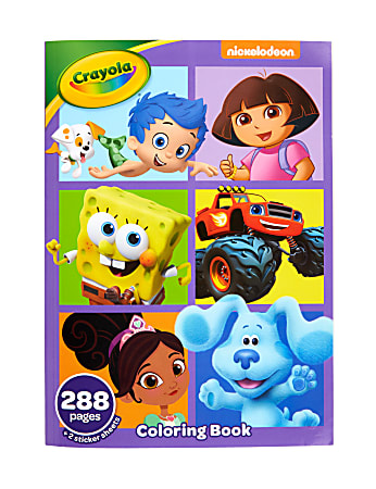 Crayola&reg; Nick Jr 288-Page Coloring Book