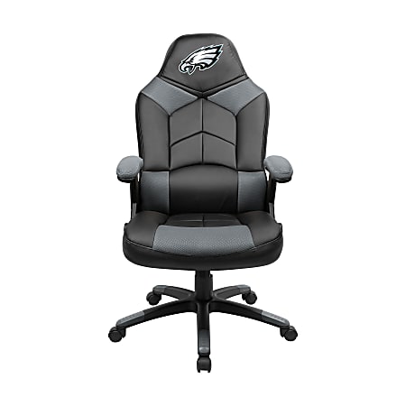 Imperial NFL Faux Leather Oversized Computer Gaming Chair, Philadelphia Eagles
