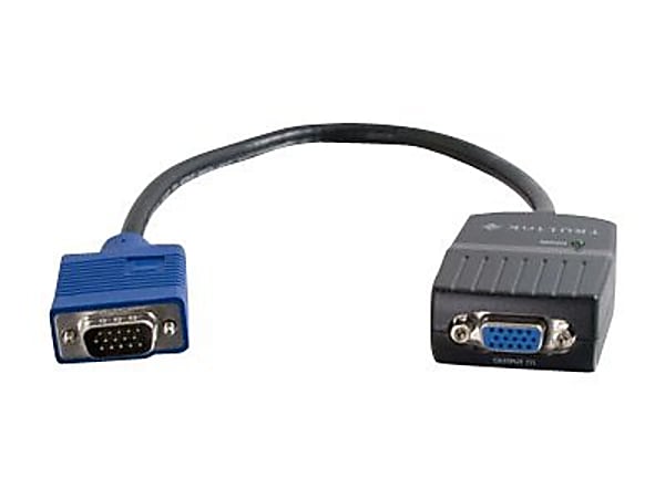 C2G TruLink 2-Port UXGA Monitor Splitter Cable - Video splitter - 2 x VGA - desktop