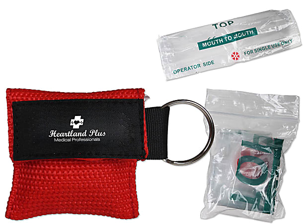 Custom Disposable CPR Mask With Pouch