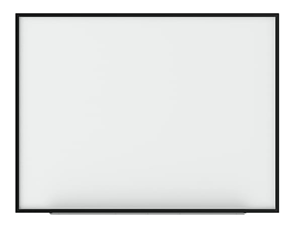 MasterVision® Multi-Touch Dry-Erase White Board, 70" x 52", Black Frame