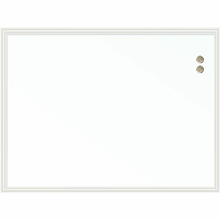 U Brands 30x20 Magnetic Dry Erase Board White Decor Frame