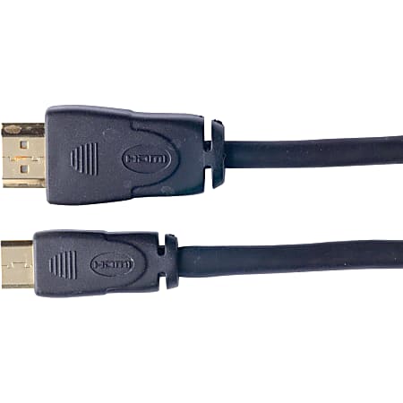 RCA VH6HCR 6 Ft Mini HDMI / HDMI Cable - 6 ft HDMI A/V Cable for Audio/Video Device, TV - First End: 1 x HDMI Male Digital Audio/Video - Second End: 1 x HDMI (Mini Type C) Male Digital Audio/Video - Black