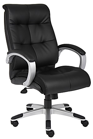 Boss black on sale leatherplus executive chair
