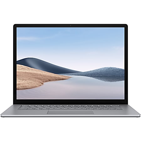 Microsoft Surface 4 Laptop, 15" Touchscreen, AMD Ryzen 7, 8GB Memory, 512GB Solid State Drive, Platinum, Windows® 11 Home, WiFi 6