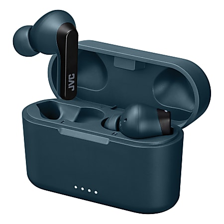 JVC® RIPTIDZ True Wireless Bluetooth® Earbuds With Charging Case, Navy, HAA9TA