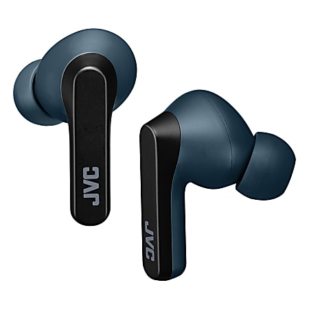 JVC RIPTIDZ True Wireless Bluetooth Earbuds With Charging Case