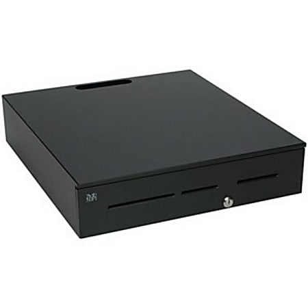 MMF Cash Drawer Advantage ADV-A1 Cash Drawer - 5 Bill - 5 Coin - 3 Media Slot - Printer Driven - Black