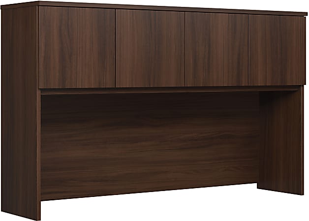 Sauder Affirm 60 W Desktop Hutch Noble Elm Office Depot