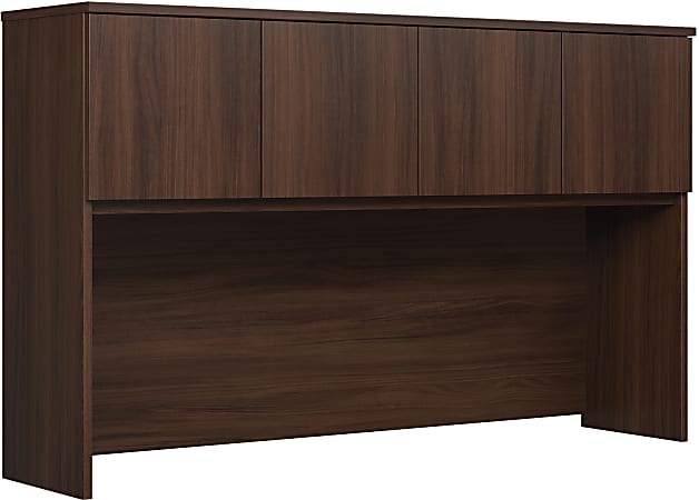 Sauder® Affirm 60"W Desktop Hutch, Noble Elm