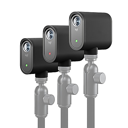 Logitech Mevo Start Webcam  12 Megapixel  Black  USB Type C  3 Pack(s)  1920 x 1080 Video  84 Angle  Microphone  Wireless LAN  Smartphone, Tablet