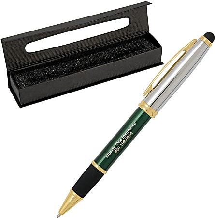 Custom Briarwood Stylus Pen With Gift Box, 1.0