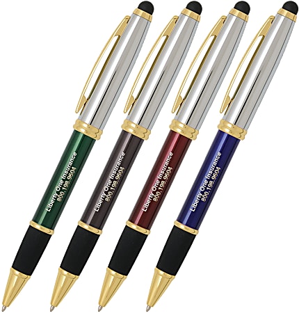 Custom Briarwood Stylus Pen With Gift Box 1.0 mm Point Size - Office Depot