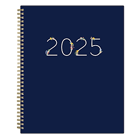 2025 Blue Sky WeeklyMonthly Planning Calendar 8 12 x 11 Neve January To