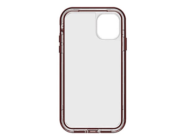 LifeProof NËXT - Back cover for cell phone - raspberry ice (clear/red dahlia) - for Apple iPhone 11