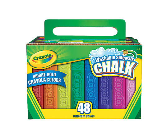 Colored Drawing Chalk, 3.19 x 0.38 Diameter, 12 Assorted Colors 12  Sticks/Set - Office Express Office Products