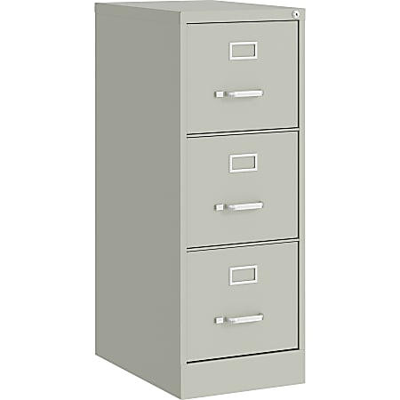 Lorell Fortress Series 22" Commercial-Grade Vertical File Cabinet - 15"x 22" Depth x 40.2" - 3x Drawer(s)  - 42298