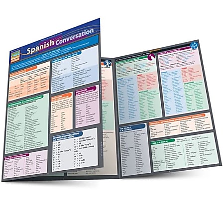 QuickStudy Guide, Spanish Conversation, Total Qty 1
