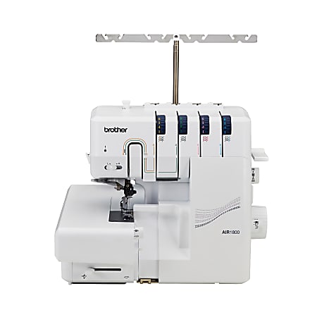 Brother AIR1800 Air Serger With Jet Air Threading, 2/3/4 Thread, White