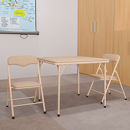Flash furniture kids folding table and chair set clearance