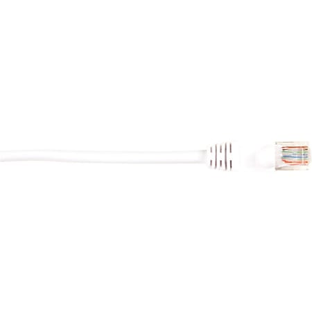 Black Box CAT5e Value Line Patch Cable, Stranded, White, 10-ft. (3.0-m), CAT5EPC010WH