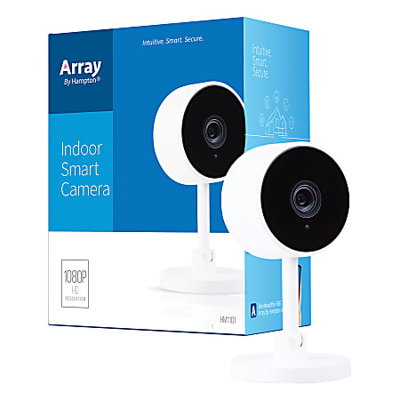 Array By Hampton 1080p Full-HD Indoor Wi-Fi Smart Security Camera