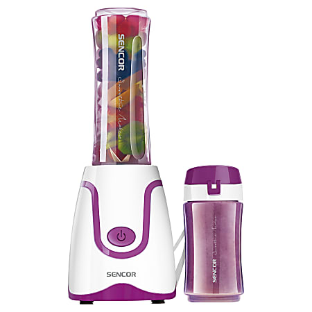 Sencor SBL2205VT Smoothie Blender With 2 Bottles, 20 Oz, Violet