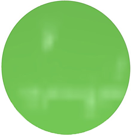 Ghent Coda Non-Magnetic Dry-Erase Glassboard, 24” x 24”, Green
