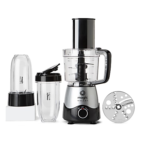 Magic Bullet MB50200 Kitchen Express Blender 28 Oz Silver - Office Depot