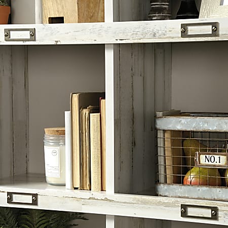 Sauder barrister lane clearance 10 cube bookcase