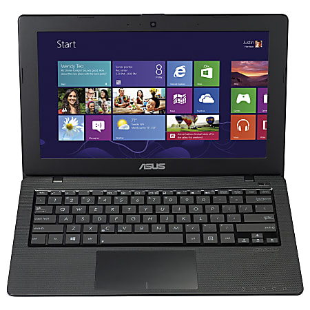 Asus X200CA-DH21T 11.6" Touchscreen LCD Notebook - Intel Pentium 2117U Dual-core (2 Core) 1.80 GHz - 4 GB DDR3 SDRAM - 500 GB HDD - Windows 8 64-bit - 1366 x 768 - Black