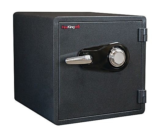 Fire King® Fire Safe, Combination Lock, 99 Lb, 1.23 Cu. Ft., Graphite