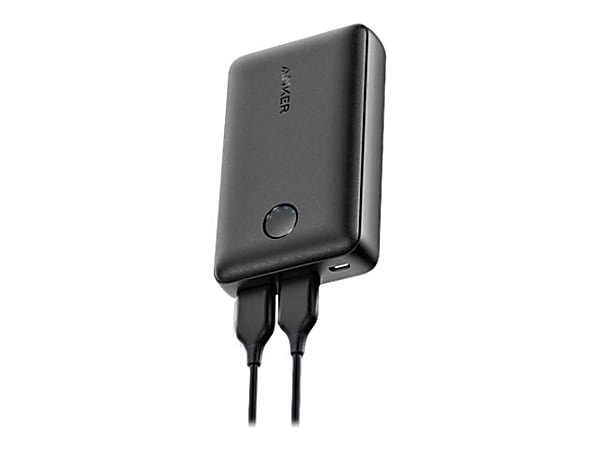 Anker PowerCore Select 10000 - Power bank - 10000 mAh - 12 Watt - IQ - 2 output connectors (USB) - black