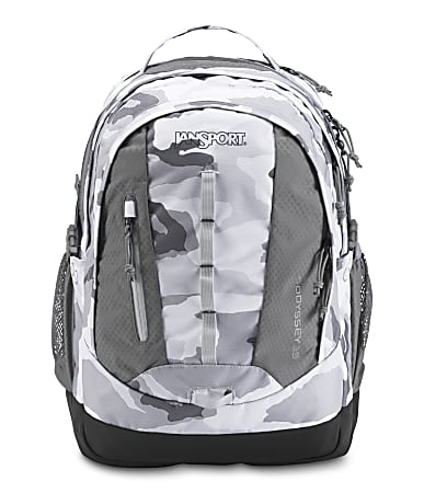 JanSport® Odyssey Backpack With 15" Laptop Pocket, Arctic Camo